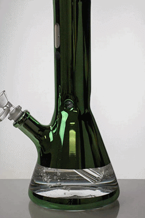 
                  
                    Load image into Gallery viewer, 12&amp;quot; Infyniti 7 mm metallic classic beaker bong
                  
                