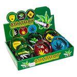 Marijuana Glass Ashtray - Legit Accessories