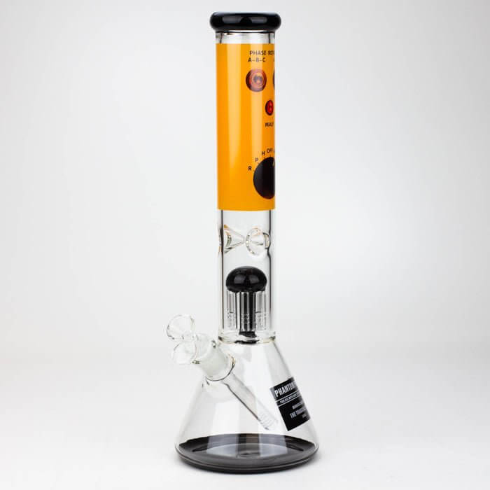 THE TRAGICALLY HIP-15.5" Glass Water Pipe with Single Percolator by Infyniti - Legit Accessories