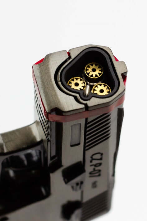 
                  
                    Load image into Gallery viewer, Triple flame Pistol Torch lighter - Legit Accessories
                  
                