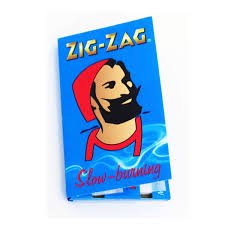 
                  
                    Load image into Gallery viewer, Zig Zag Blue Slow Burning Rolling Papers - Legit Accessories
                  
                